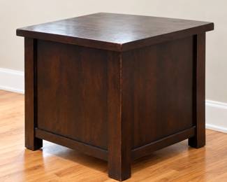Dark Wood Side Table