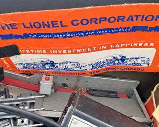 Vintage Lionel Train Box and Accessories