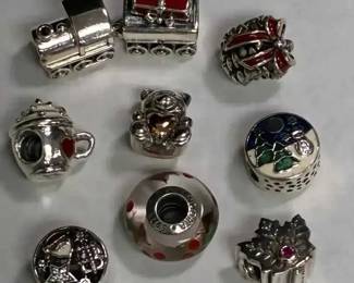 SH111VPandora Sterling Charms Christmas 3 