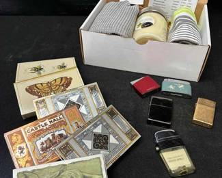 WH104Vintage Lighters, Matches,  Chefs Candle