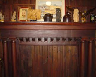 Empire Period Fireplace Mantel