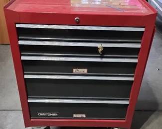 Craftsman Rolling Tool Chest with Machinist  Automotive Tools