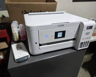 Epson EcoTank ET2850 Wireless AllinOne Printer  TI30XS Calculator