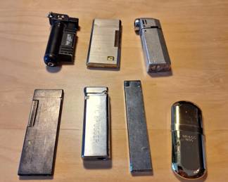 Vintage  Collectible Lighter Collection  7 Pieces