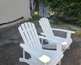 Adirondack chairs