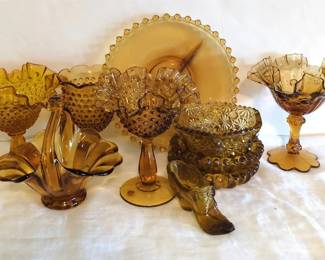 Brown Glass Collection