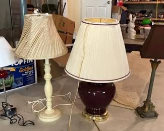 Variety of Lamps