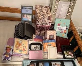 Photo Boxes, Frames and Books