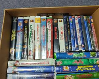 Christmas VHS Tapes and DVDs