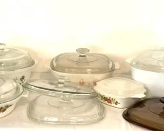 Vintage Corning Ware And More