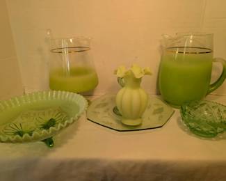 Green Uranium Glass