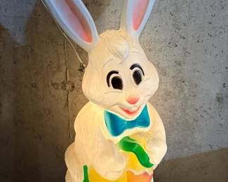 Easter Bunny Blow Mold