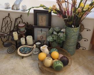 Blue and Brown Mystery Decor