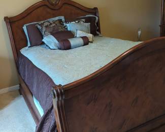 Queen Sleigh Bed