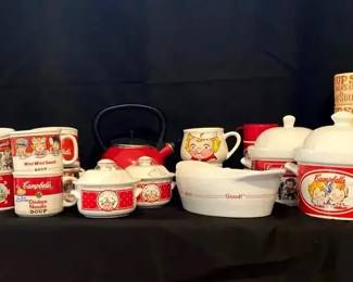 Campbells Soup Collectibles And More