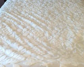 Queen Sized Chenille Bedspread