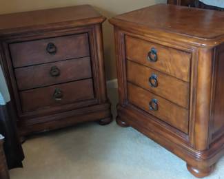 Pair of Wooden Nightstands
