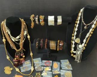 Bohemian Warm Toned Costume Jewelry