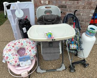 High Chair, Packnplay, Stroller More