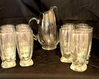 Pitcher with Glassware