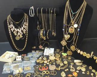 Gold Toned Costume Jewelry