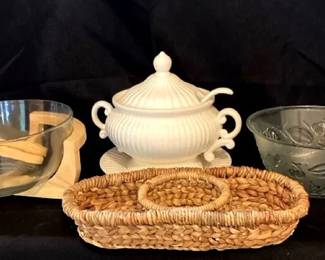 Soup, Salad, Bread Serving Pieces