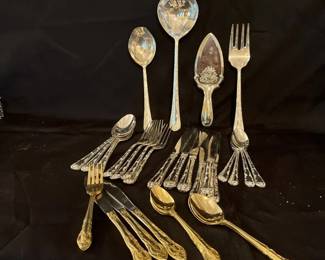 Plated Silverware Set