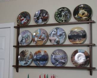 Collector plates and plateholder
