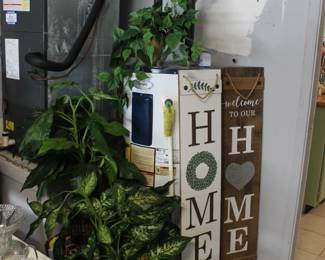 Welcome porch signs