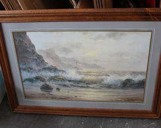 Large signed wall art