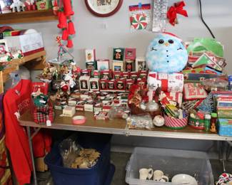 Various Christmas Items Including Hallmark Ornaments, etc.