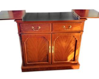 Lexington Wooden FlipTop Bar Sideboard Cabinet