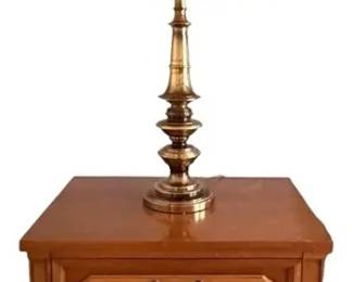 Unagusta Nightstand Brass Lamp