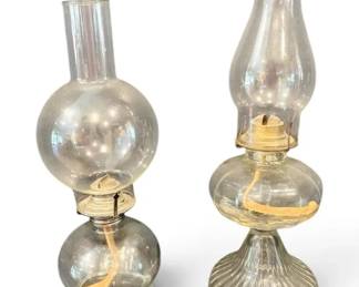 Glass Oil Kerosene Lamps