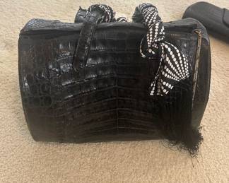 Vintage Nancy Gonzalez crocodile bag