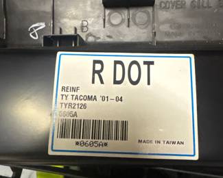 Toyota Tacoma bumper 