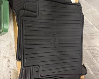 WRX weather mats front back and trunk
