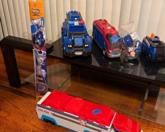 Paw Patrol cars 