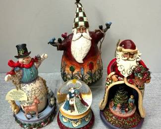 4 Jim Shore Heartwood Creek Figurines by Enesco, Original boxes