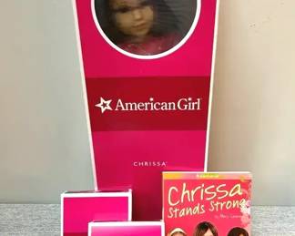 Chrissa American Girl Doll with Pajamas, Warm up Set, and Book, Chrissa Stands Strong