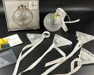 Waterford Times Square Ornaments incl 2000 Times Star of Hope