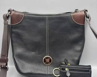 Dooney  Bourke Leather Medium Shoulder Bag and coin purse