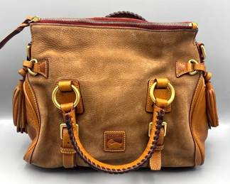 Dooney  Bourke Leather Small Jones Satchel