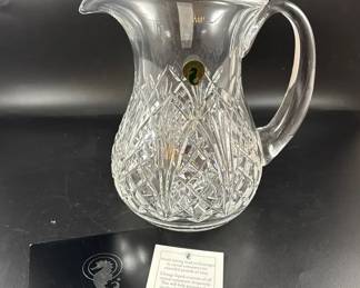 Waterford Lead Crystal Pitcher