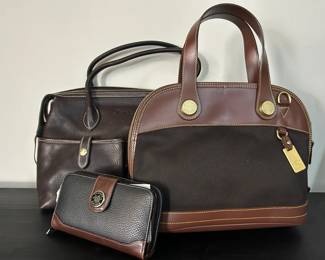 Dooney  Bourke Cabriolet Satchel, Allweather Checkbook Wallet  Florentine Vacchetta Satchel