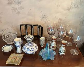 Decorative Collectibles Royal Delft, Glass More
