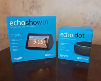 Amazon Echo Show 5 Echo Dot NIB
