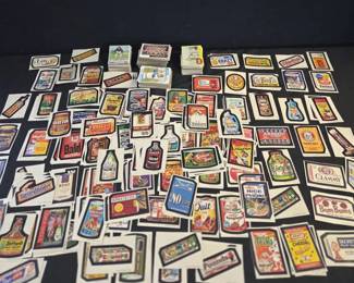 Vintage Topps 1970s Wacky Packages Stickers BaseballFootball Trading Cards