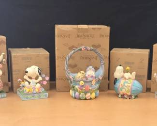7 Jim Shore Easter Figurines