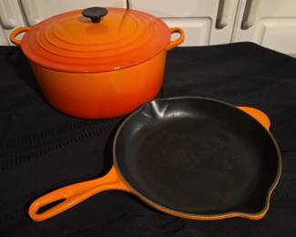 LE CREUSET Dutch Oven And Frying Pan